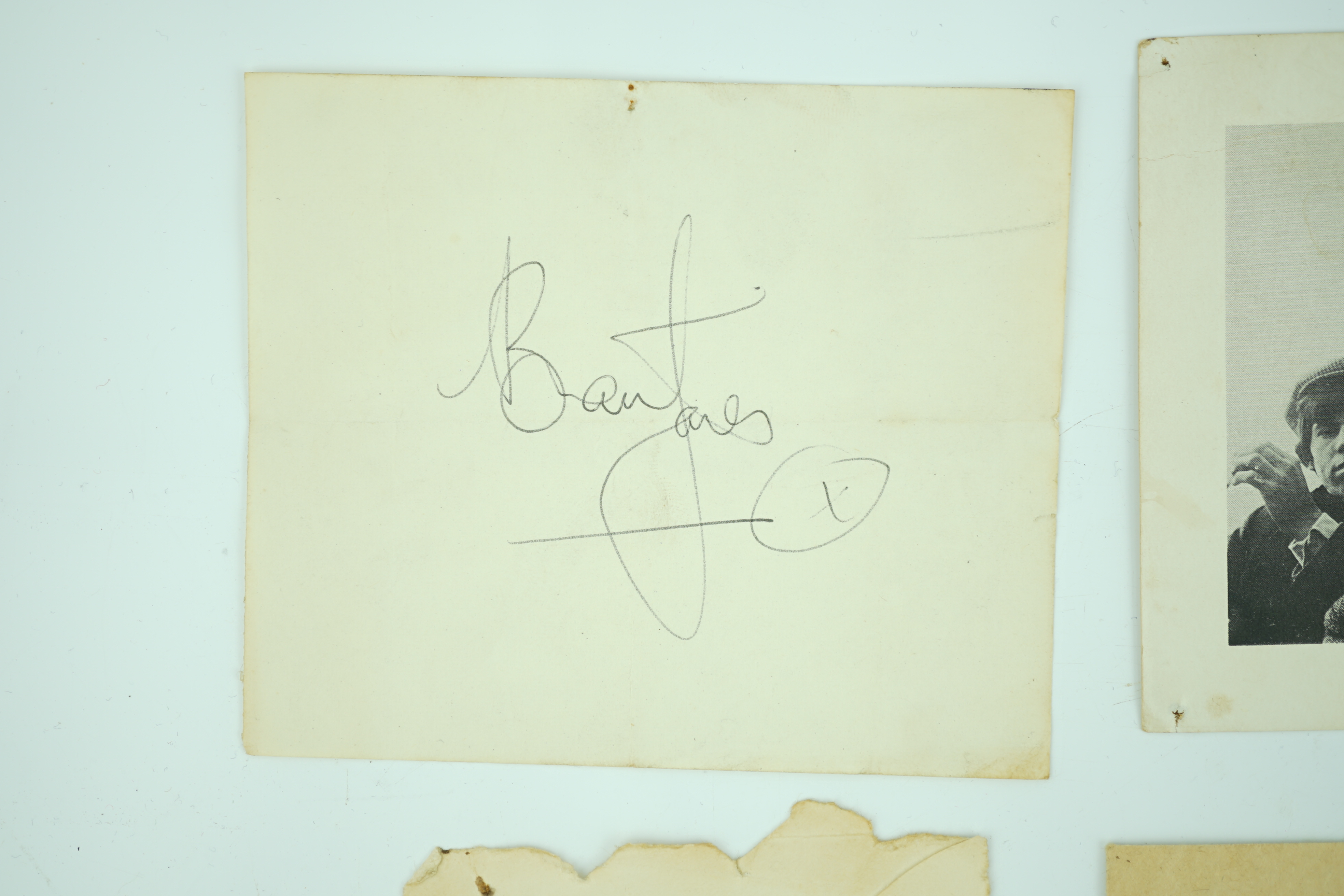 A Rolling Stones collection including autographs, all personally collected by the vendor in the mid-1960s